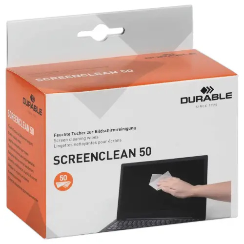 50 reinigingsdoekjes Screenclean
