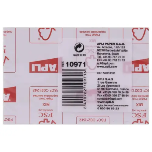 Zelfklevende notitieblok 50 x 75 mm 100 gele blaadjes 