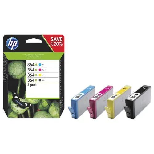 4 Cartridge HP 364 4 Kleuren N9J73AE