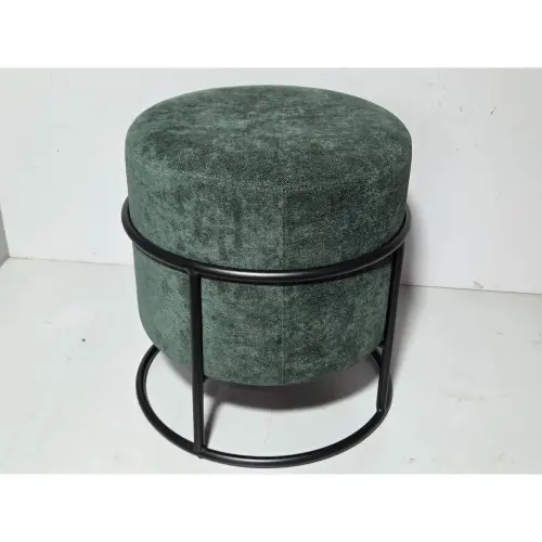Stapelbare groene poef