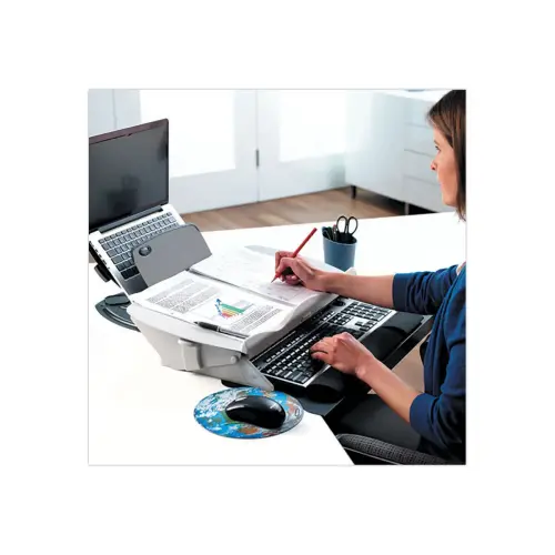 Glijdende document- of PC-houder "Easy Glide" - Fellowes