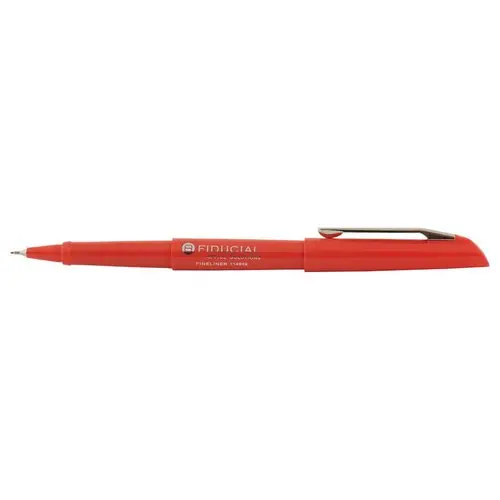 Viltstift - Fijn schrift - Rood - FIDUCIAL