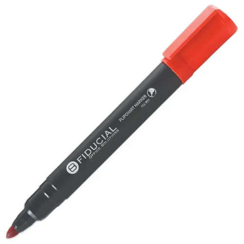 Marker FIDUCIAL voor paperboards met rode inkt