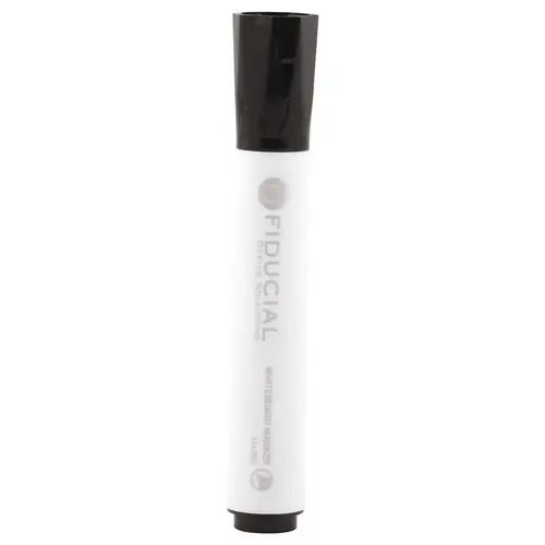 Marker voor whiteboards met beitelpunt - Zwart - FIDUCIAL