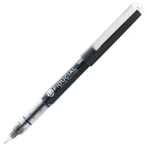 Rollerpen met naaldpunt medium schrift - Zwart - FIDUCIAL