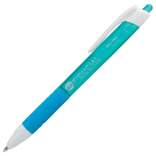 Retractable balpen FIDUCIAL Grip - Gemiddeld schrijven