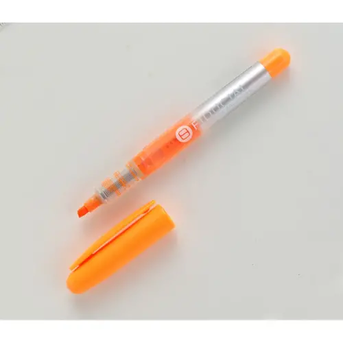 Zakmarkeerstift met vloeibare inkt - oranje - FIDUCIAL