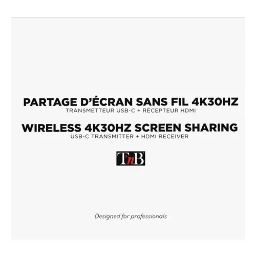 Draadloze 4K HDMI-schermdeling 