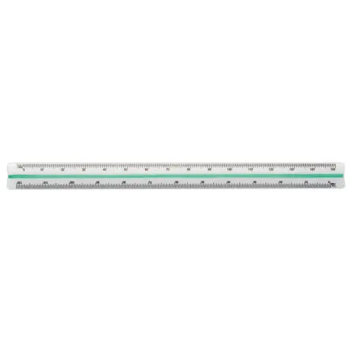 Driehoekige schaalverdeling - Lengte 30 cm