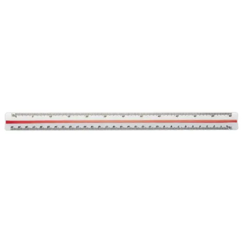 Driehoekige schaalverdeling - Lengte 30 cm