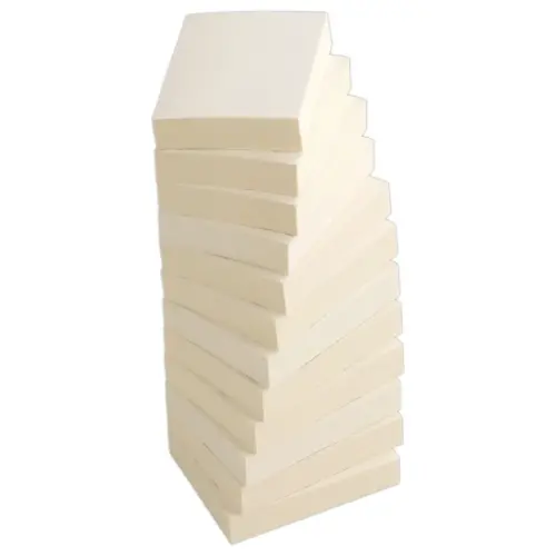 012 Blokken herpositioneerbare gerecycleerde memoblaadjes FIDUCIAL - 38x51 mm