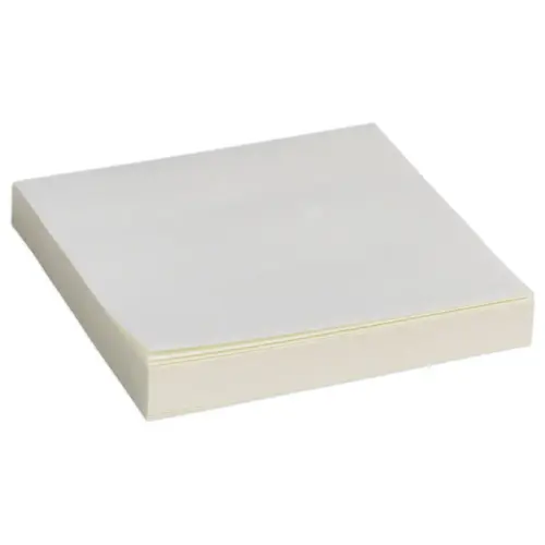 006 Blokken herpositioneerbare gerecycleerde memoblaadjes FIDUCIAL OFFICE SOLUTIONS - 7,6 x 7,6 cm 
