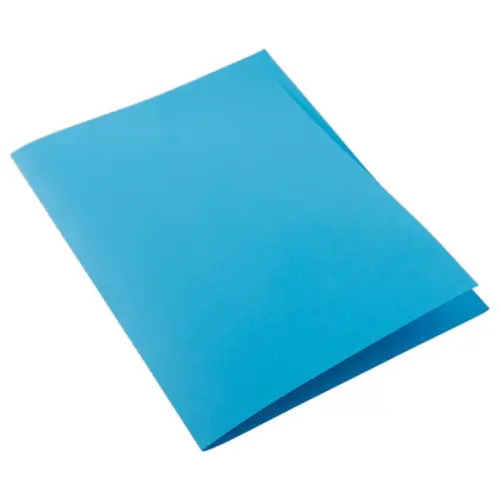 100 Tussenmappen FIDUCIAL 22x31cm - 80g blauw