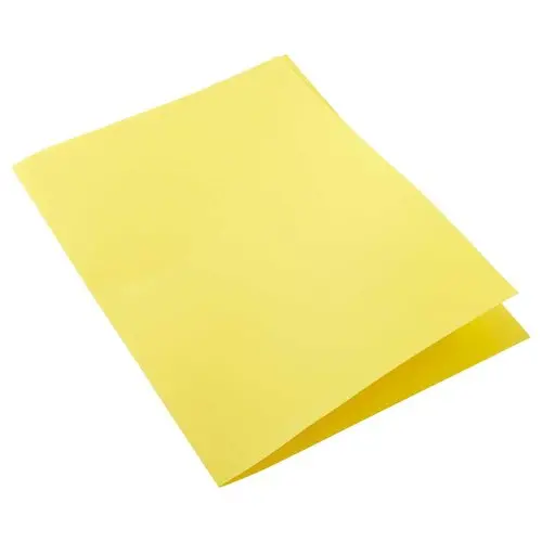 100  Tussenmappen FIDUCIAL 22x31cm - 80g geel 