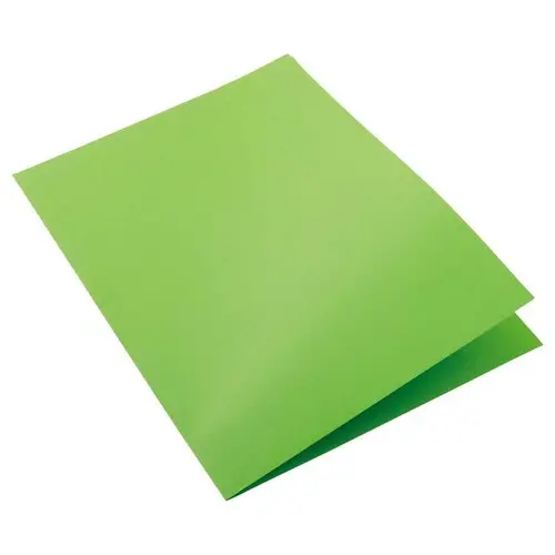 100 Inlegmappen - 22x31 cm - 80g - Groen - FIDUCIAL