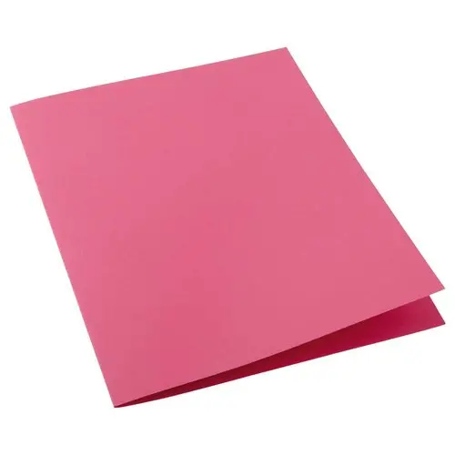100 Gekleurde kartonnen mappen - Roze - FIDUCIAL