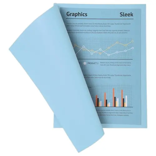 100  Pastelkleurige mappen FIDUCIAL 24x32 cm - 220 g 