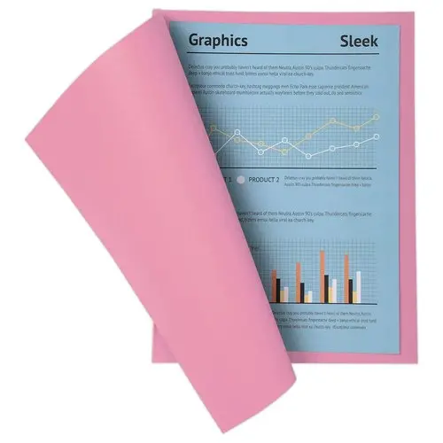 100 Pastelkleurige mappen FIDUCIAL 24x32 cm - 220 g