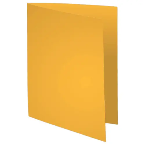 250  Inlegmappen  - 22x31 cm- 60g - pastelgeel -FIDUCIAL 