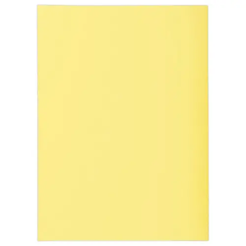250  Inlegmappen  - 22x31 cm- 60g - pastelgeel -FIDUCIAL 