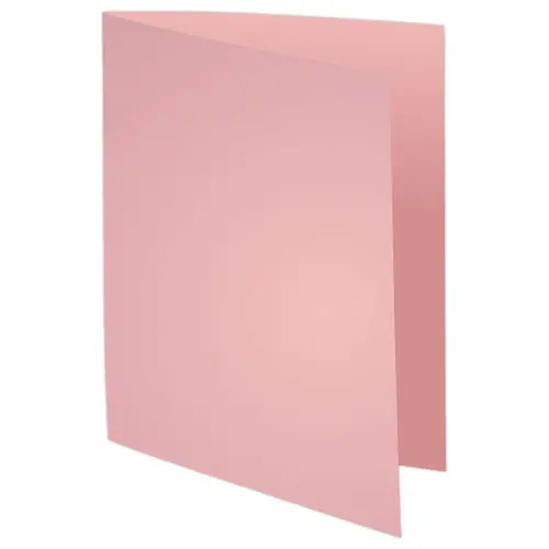 250 Pastelroze inlegmappen - 22 x 31 cm - FIDUCIAL OFFICE SOLUTIONS