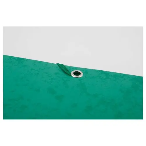 10 Mappen 3 kleppen met elastieken - Glanzend karton 450 g - Rug 3 cm