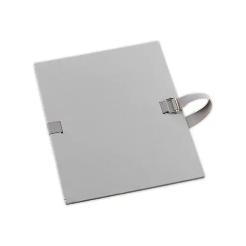 Map met riem en metalen gesp - Grijs - FIDUCIAL