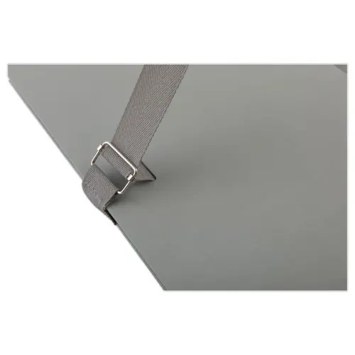 Map met riem en metalen gesp - Grijs - FIDUCIAL