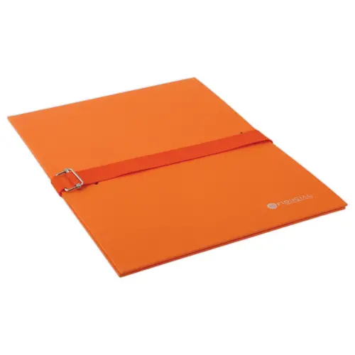 Map met riem en metalen gesp - Oranje - FIDUCIAL