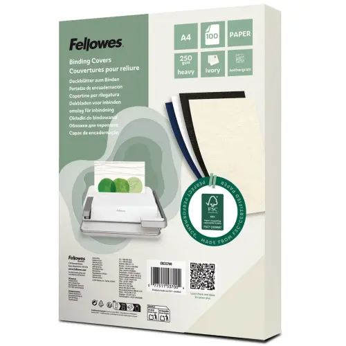 100 Kartonnen A4-omslagen - FELLOWES