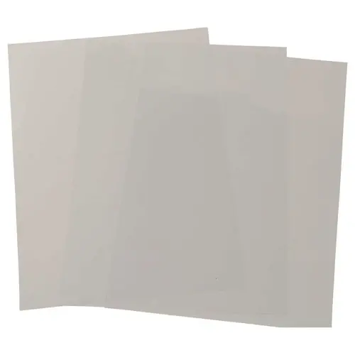 100  Dunne transparante pvc omslagen A4 - doos van 100 