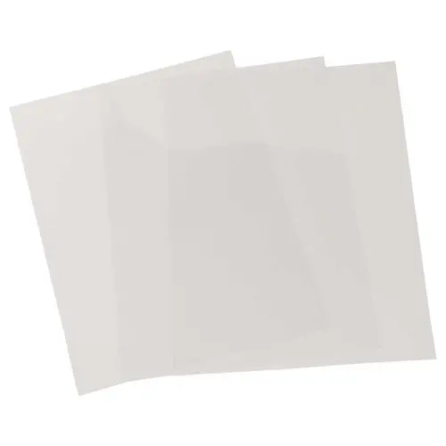 100  Dunne transparante pvc omslagen A4 - doos van 100 