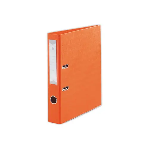 Ordner met hefboom Colors FIDUCIAL - Rug 5 cm oranje