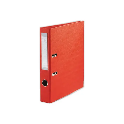 Ordner met hefboom Colors FIDUCIAL - Rug 5 cm rood 