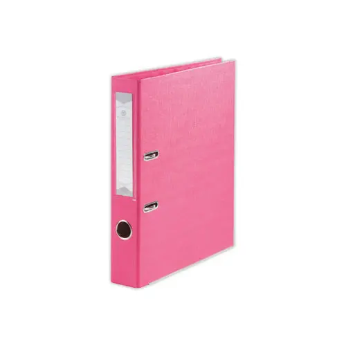 Ordner met hefboom Colors FIDUCIAL - Rug 5 cm roze