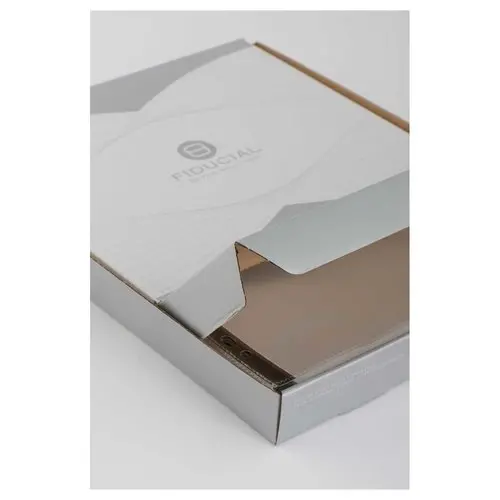 100 Geperforeerde hoezen A4 cristal - Fiducial