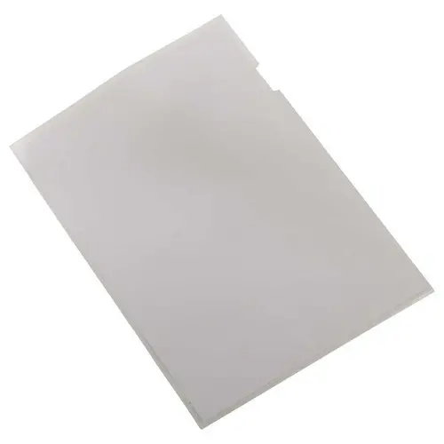 100  Polypropyleen hoekmappen 11/100e Kleurloos - Fiducial 