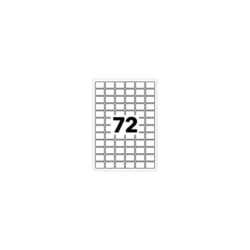 Etiketten met ronde hoeken - 199,6 x 143,5 mm - 1 doos van 100 vellen - Fiducial