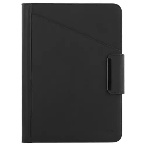 Universele Folio 10" Etui Zwart Smili Leder & Zachte Binnenkant - T'NB