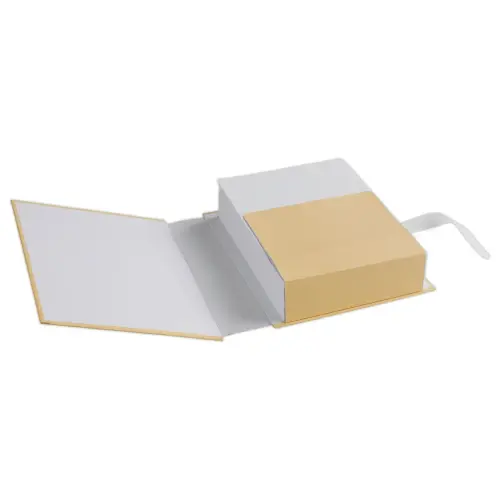Uitrekbare map met flap en beige band - FIDUCIAL