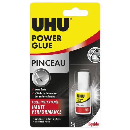 Power Glue Lijm met Borstel - Snel en Nauwkeurig - UHU 