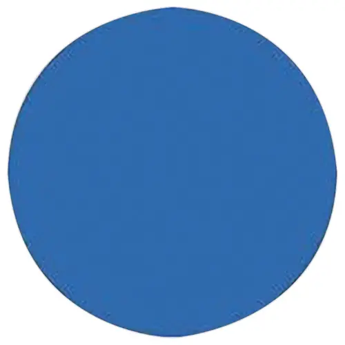 Distributiedoos met 150 ronde gommetstickers Ø 15 mm blauw