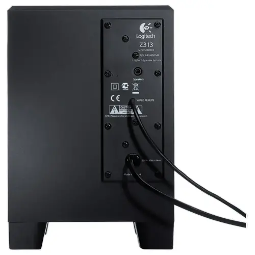 Logitech 25W luidsprekers en subwoofer