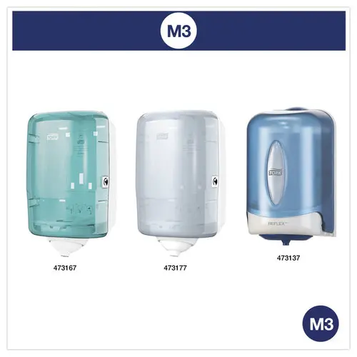 9 Rollen TORK REFLEX M3 mini - centraal afrollen