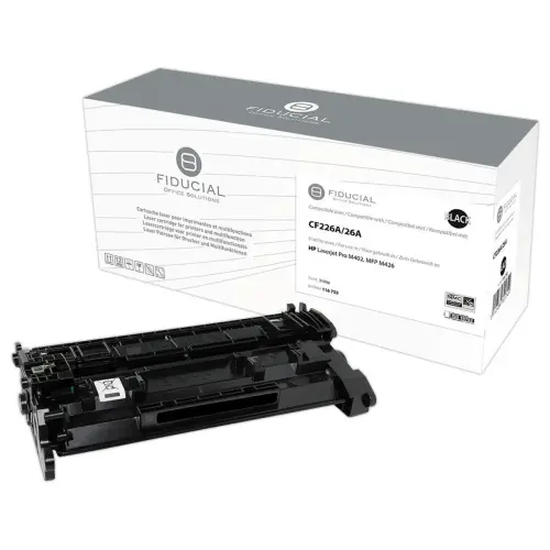 Lasercartridge FIDUCIAL equiv. HP 26AZwart CE226A