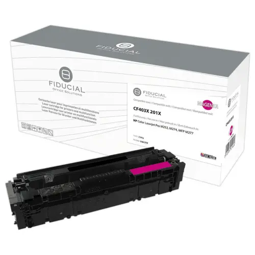 Lasercartridge FIDUCIAL equiv. HP201X Magenta CF403X