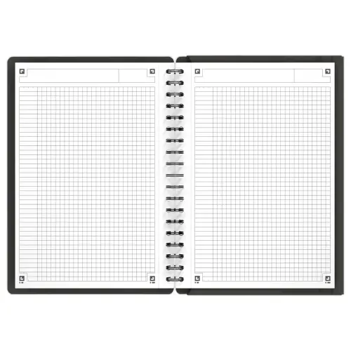 Meetingbook OXFORD International B5 5x5 160p - met map