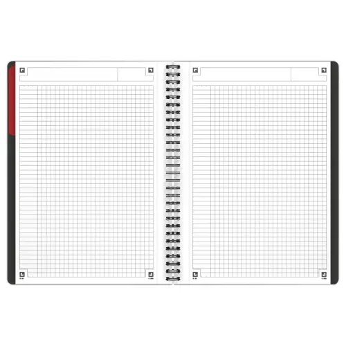 Spiraalschrift B5 Activebook - 160 pagina's - 5 x 5 - OXFORD 