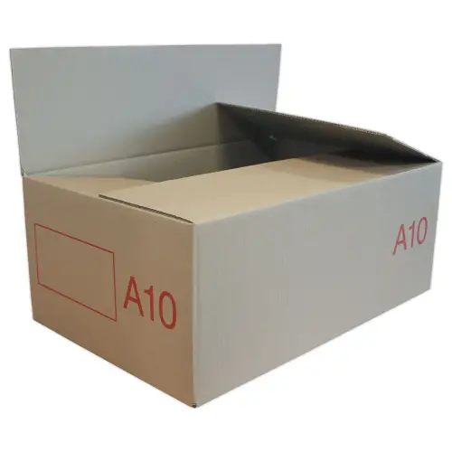 15  Galia kisten met dubbele groef, Afm. 60x40x24 cm 