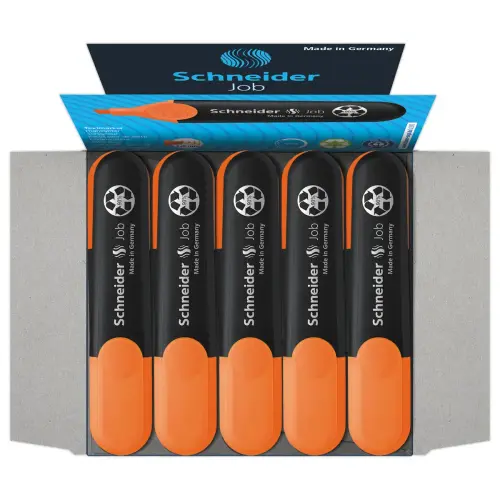 Markeerstift Job Orange 1-5mm - Biologische inkt & navulbaar - SCHNEIDER